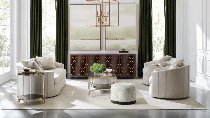 round ottoman