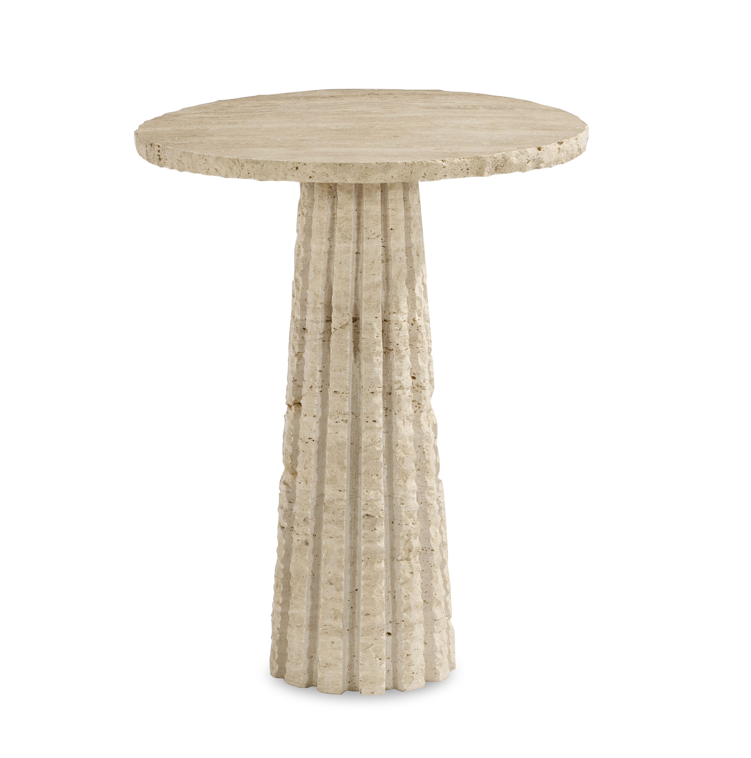 3ce486c05cd5b9bd39f33b54f9e4b5f1 SF6251 - Barco Accent Table - Travertine - Image 1