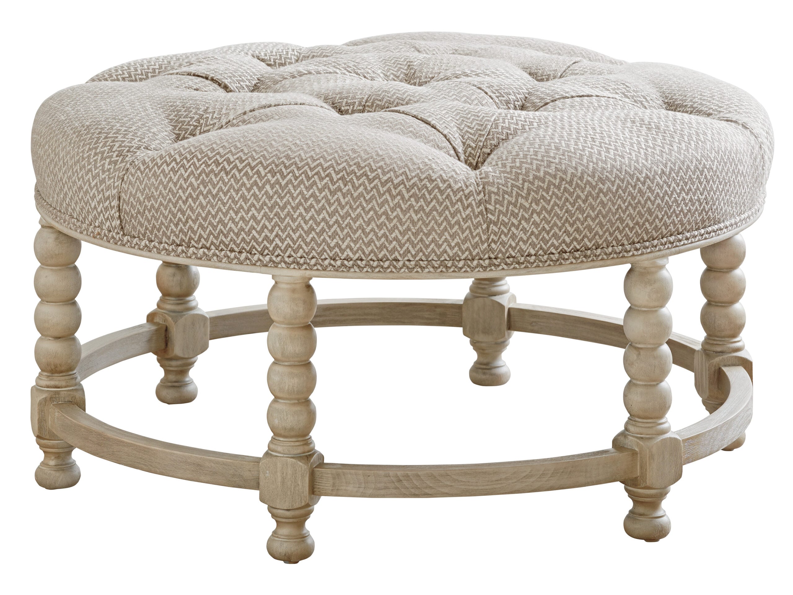 edf3e7f2b3daa9e3f29ff71ee4c0cfe3 Barclay Butera Upholstery Hanover Tufted Top Ottoman 5452-46 - Image 1